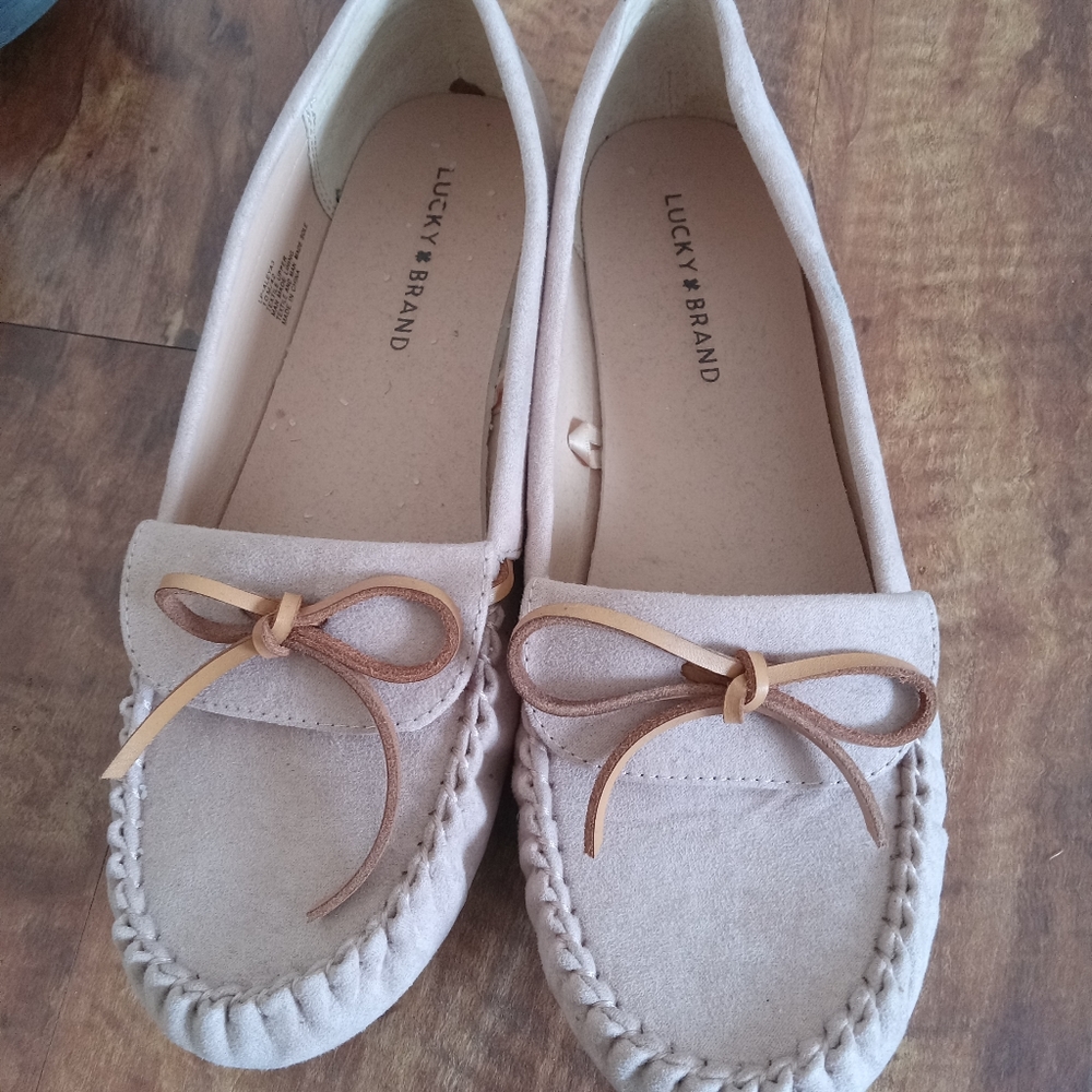 Lucky Brand loafers light pink